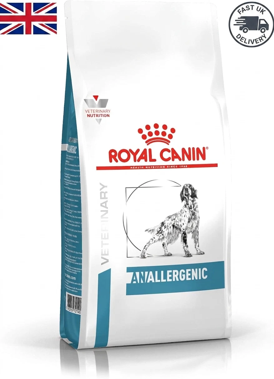 Royal Canin Dog Food Anallergenic Veterinary Health Nutrition 8kg