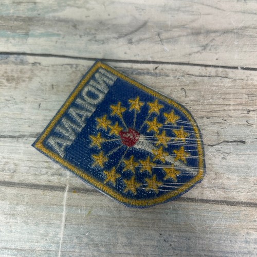 Vintage Voyager Indiana Aufnäher Bügelbild Patch Jacke Souvenir Schild - Bild 4 von 5