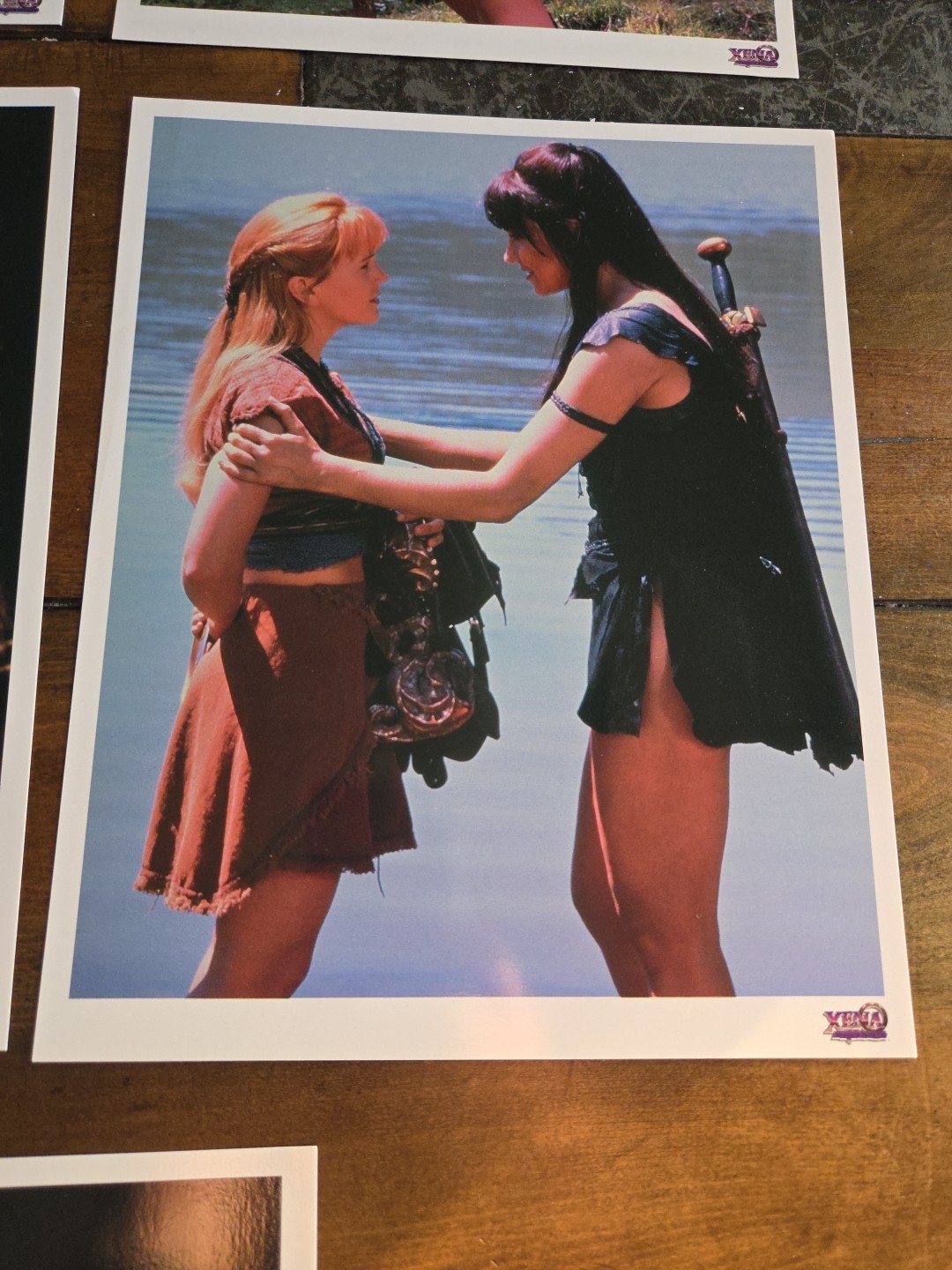 Vtg Xena Rittenhouse 8x10 Case Topper Photo Card Lot S1 S2 image 4