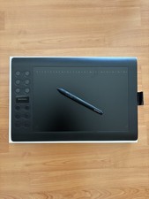 GAOMON M106K Grafiktablet mit Stift, USB-Kabel, USB-Anschluss & Schutzh&uuml;lle