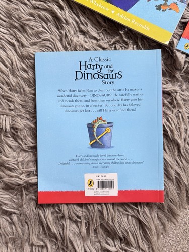 10 x Harry and the Dinosaurs paperback books bundle/set by Ian Whybrow - Picture 4 of 6