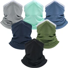 Neck Gaiter Sun Protection Face Mask Cooling Neck Shield Scarf Balaclava Bandana