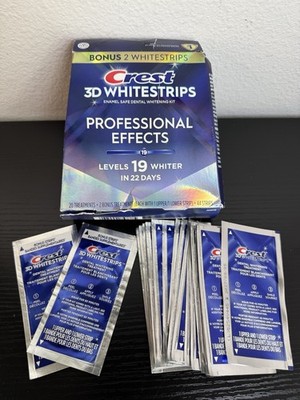 Crest 3D White Whitestrips - Professional Effects 19 Levels Whiter 44 Strips