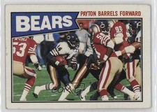 1987 Topps Walter Payton #43 HOF 11p7