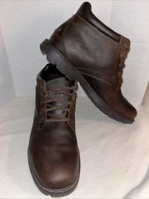 Rockport HydroShield Men Size 11.5 Boots Brown Waterproof Slip Resistant A13715