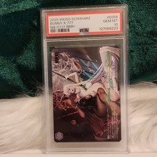 Weiss Schwarz NIKKE 2025 Bunny X 777 E056 RRR English PSA 10