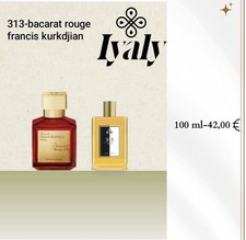 IYALY 313 (Inspiriert von Baccarat Rouge 540)...