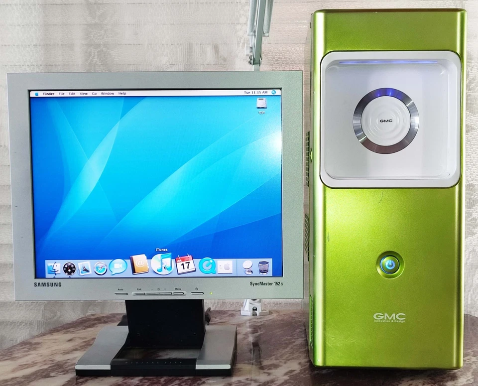 Hackintosh 2006 - Core 2 Duo, Ati Radeon X1600Pro, Mac OS X Tiger 10.4.8 - Image 2 of 4