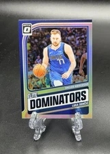 2024 Panini Donruss Optic Basketball Luka Doncic Elite Dominators Holo #10 Mavs