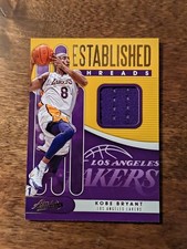 2019-20 Panini Absolute Memorabilia - Established Threads Kobe Bryant #ET-KBR