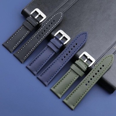 23mm Nylon Canvas Strap Fits Blancpain Fifty Fathoms Watch 5000 5015