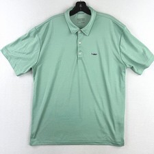 PATAGONIA Sunshade Polo - Tarpon Fitz Roy Size L Mens Aqua Performance 52060