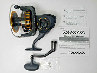 Daiwa BG 6500 6+1 Bearings Saltwater Spinning Reel 43178927755| eBay