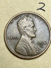 1914-S LINCOLN WHEAT CENT, rare date, VF-XF condition #2