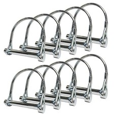 Trailer Coupler Pin And Safety Locking Pin 2-18x14 Heavy Duty Shaft Lock Wi
