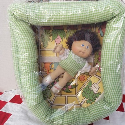 Vintage Cabbage Patch Kids Pin Up 5'' Chrissie Garden Girl Doll 1983 No Box 