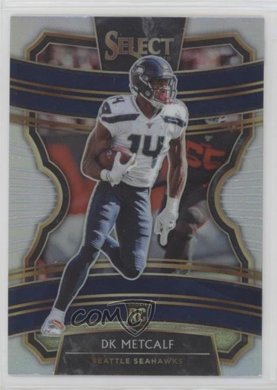 2019 Panini Select Concourse Silver Prizm DK Metcalf #37 0q5