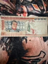 Mexico 50000 Pesos V6R50349 Authentic