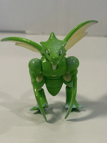 Vintage Pokémon Scyther 2" Mini Figure Nintendo Toy by Tomy 任天堂CGTSJ