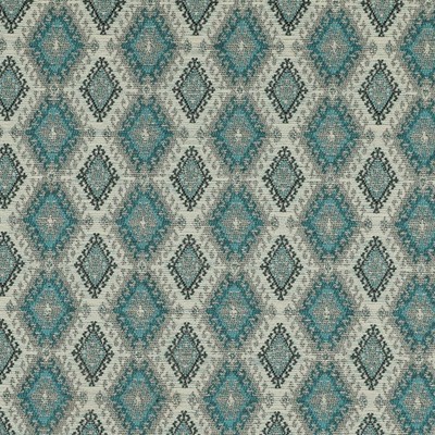Polsterstoffe blau Muster kleines Motiv Raute in Farbe Innenarchitekt