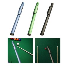 Pool Cue Case 2 Holes Billiard Pole Rod Box Organizing for 1/2 Snooker Container
