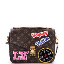 Louis Vuitton Pochette Metis Limited Edition Patches Monogram Canvas