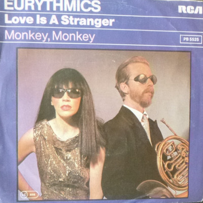 7'' 1982 KULT IN MINT-! EURYTHMICS : Love Is A Stranger
