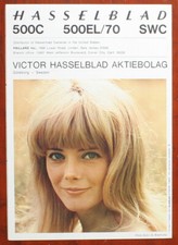 HASSELBLAD 500C - 500EL/70 - SWC SALES BROCHURE, FOLD-OUT, 4 PANELS/156826