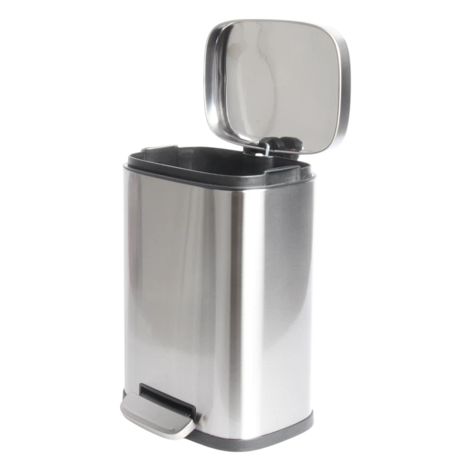 Jolie Max Stainless Steel Pedal Bin Soft Close Waste Bin 5L 12L 30L 50L Kitchen - Image 2 of 4