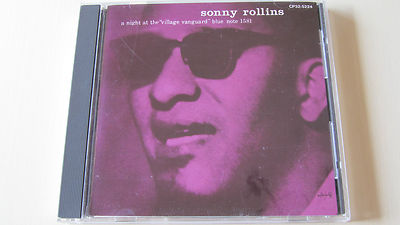 SONNY ROLLINS A NIGHT AT THE VILLAGE VANGUARD BLUE NOTE CP32-5224
