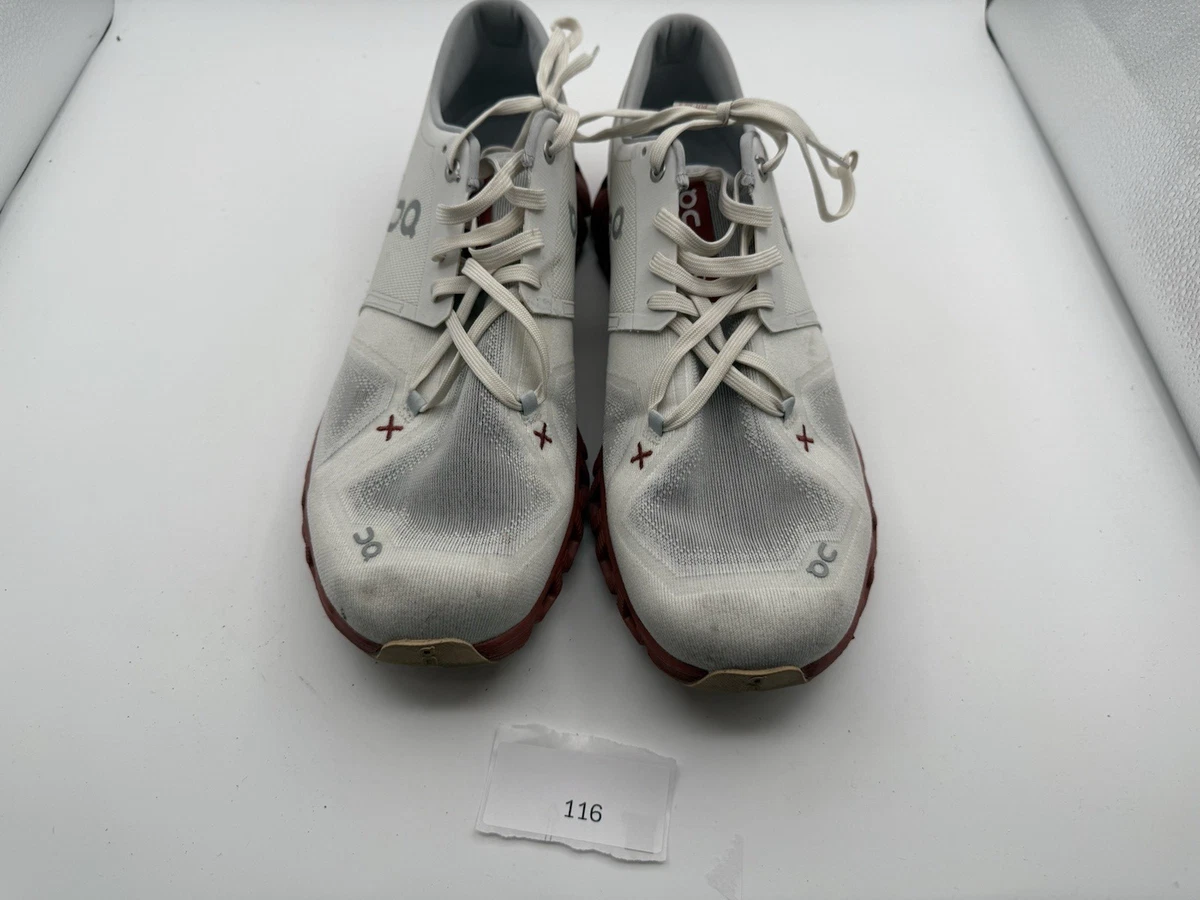 On Cloud X 3 Mens 8.5 White Ice Auburn Running Shoes Sneakers 60.97799 ON Cloud X 3 Ice Auburn for sale | eBay main image 3