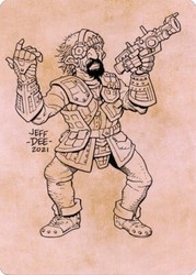 Jan Jansen, Chaos Crafter Art Card 66/81 - Commander Legends: Battle for Baldur's Gate