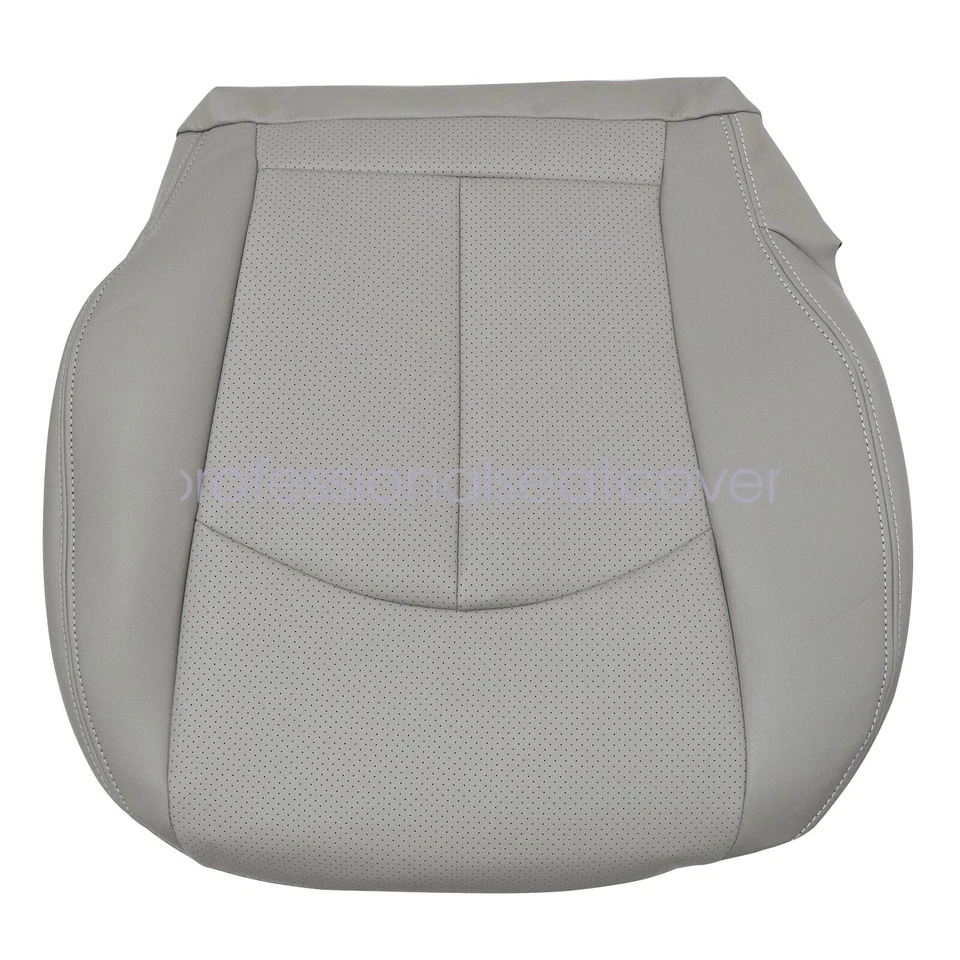 For 2003-2009 Mercedes Benz W211 E550 E300 E350 Driver Bottom Seat Cover Gray - Image 2 of 4