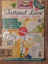 TATTEREDLACE MAGAZINE NEW WITH DIES AND STAMPS