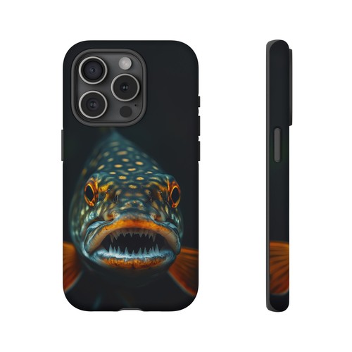 Custodia telefono Northern Pikes Head Fish per iPhone, Samsung Galaxy, Pixel - Foto 43 di 119