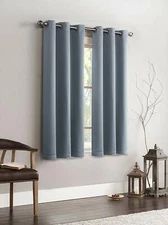 VCNY Home AL8-PNL-4063-IN-BL Rye Blackout Panel, 40"x63", Blue