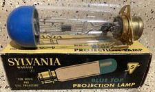 NOS Sylvania Blue Top Projector Lamp DEJ 750W 120V Bulb Slide Movie Projection