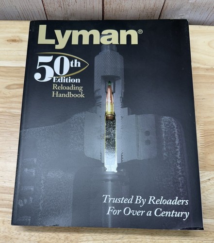 Lyman 50th Edition Reloading Handbook Part #9816051 Very Good Condition - 第 1/6 張圖片