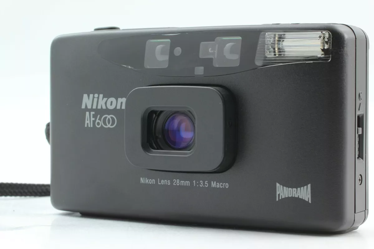 【 MINT w/Strap 】 Nikon AF600 Panorama Point & Shoot Film Camera From JAPAN #0782