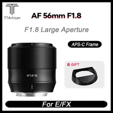 TTArtisan 56mm F1.8 APS-C Auto Focus Large Aperture Lens for Sony E-Mount Camera