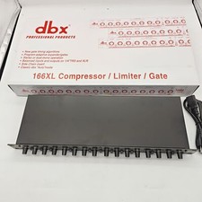 New DBX 166XL Compressor Limiter/Gate Effects DSP Processor Free Shipping