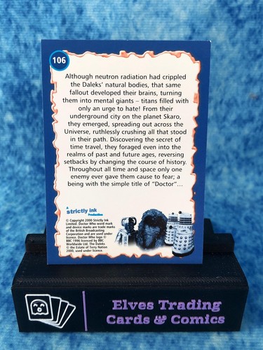 Doctor Who: The Definitive Collection Series 1 SINGLE Non-Sport Trading Card - Picture 176 of 198