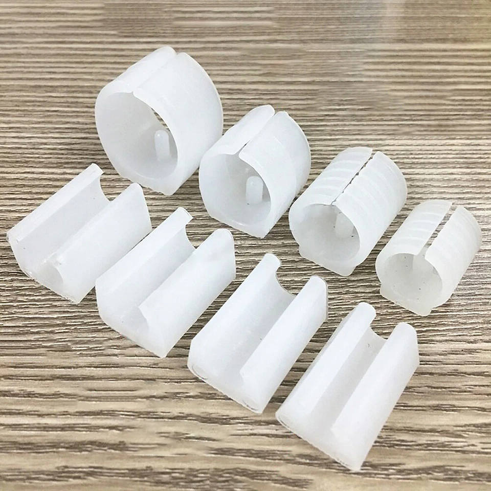 Almofada de perna para cadeira pés móveis tubo almofada traseira banquinho tubo braçadeira amortecedor 6mm-14mm - Imagem 3 de 4