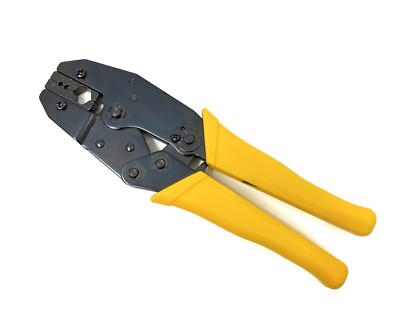 RF Coax Interchangeable Ratchet Crimp Tool 2 Die Sets RG8 RG11 RG174 RG58 