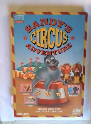 Sandy's Circus Adventure (Philips CD-i, 1990) sealed
