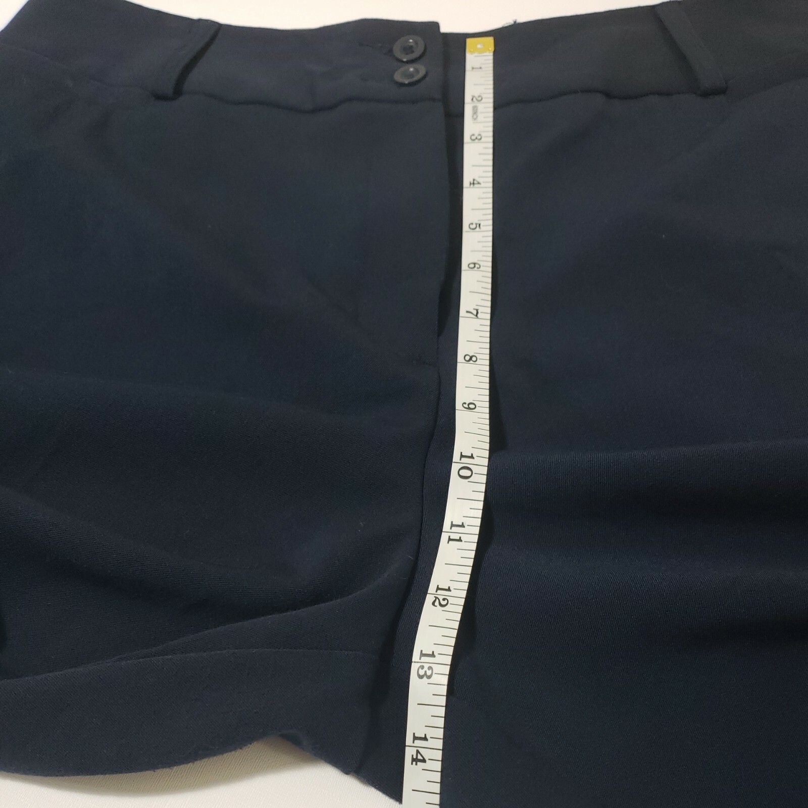 DRESS BARN Dress Pants Women’s 12 Stretch Navy Blue thumbnail 10
