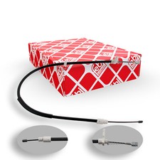 FEBI BILSTEIN Seilzug, Feststellbremse 34912 für MERCEDES-BENZ, hinten rechts