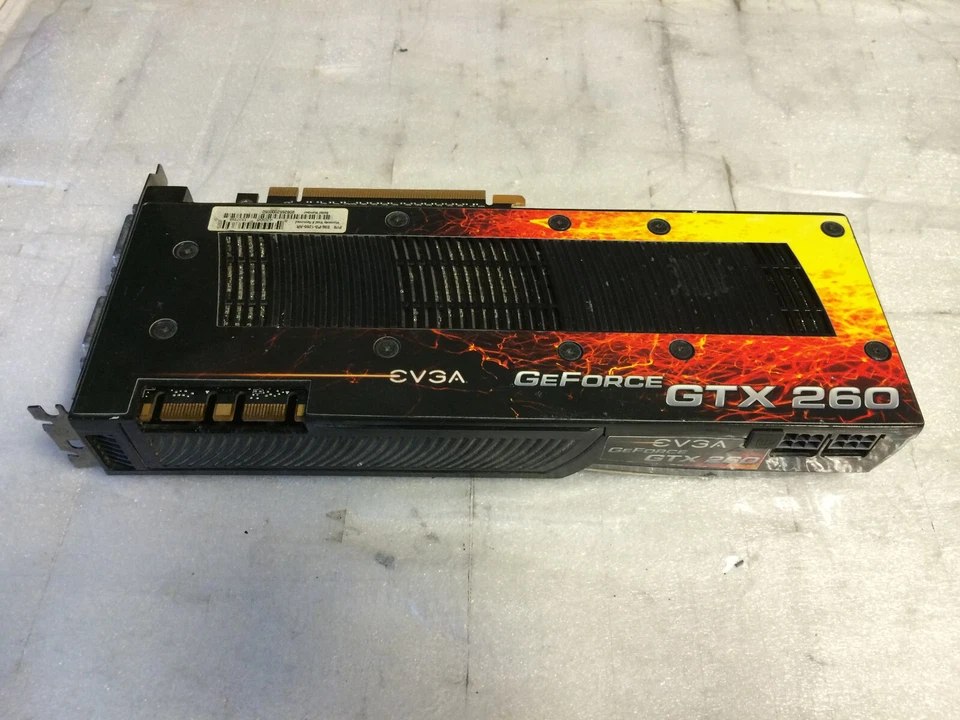 EVGA GeForce Nvidia GTX 260 1GB Graphics Video Gaming Card - Tested - Image 2 of 3