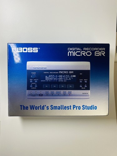 BOSS MICRO BR Multi 4 Track Recorder Slightly Used From Japan. - Picture 1 of 11