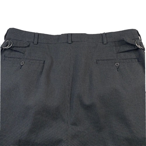 VTG 35 x 30 Polo Ralph Lauren Cotton Blend Mini Hounds Adjustable Waist Trouser - Picture 6 of 10